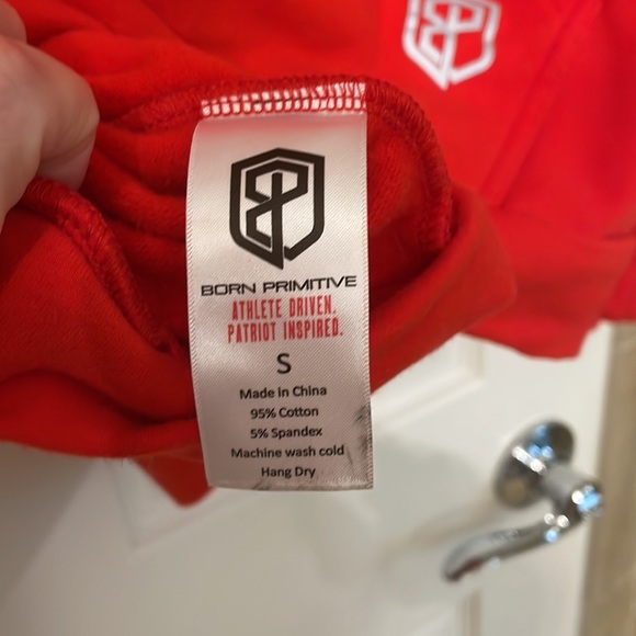 Born Primitive Hoodie Red size small - Picture 5 of 5